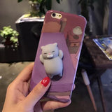 3D Cute Soft Silicone Squishy Cat Phone Case