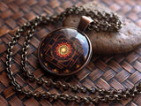 Sacred Sri Yantra Necklace + Pendant